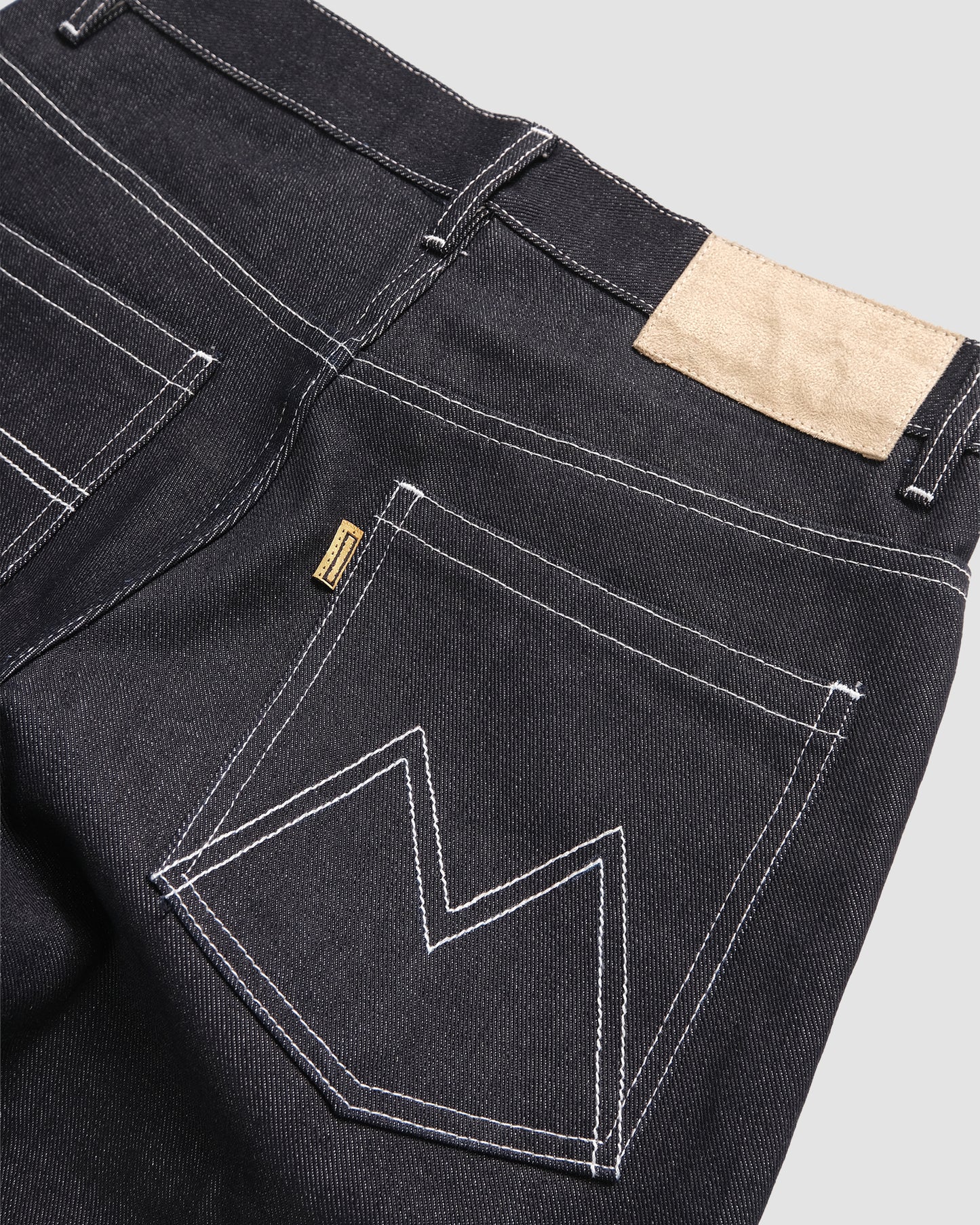 Sliced Raw Denim Pants