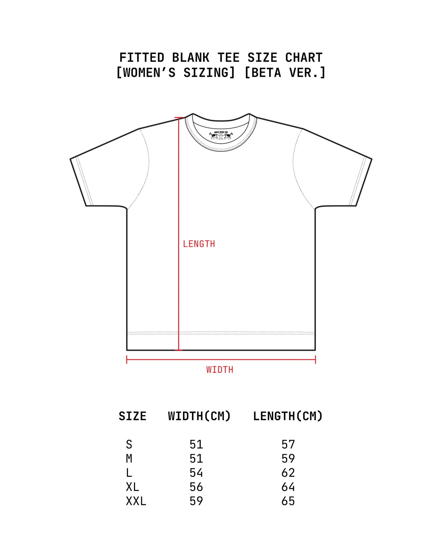 Fitted Tees (Women’s Sizing) (Beta Ver.) - Pack of 2 (Black)