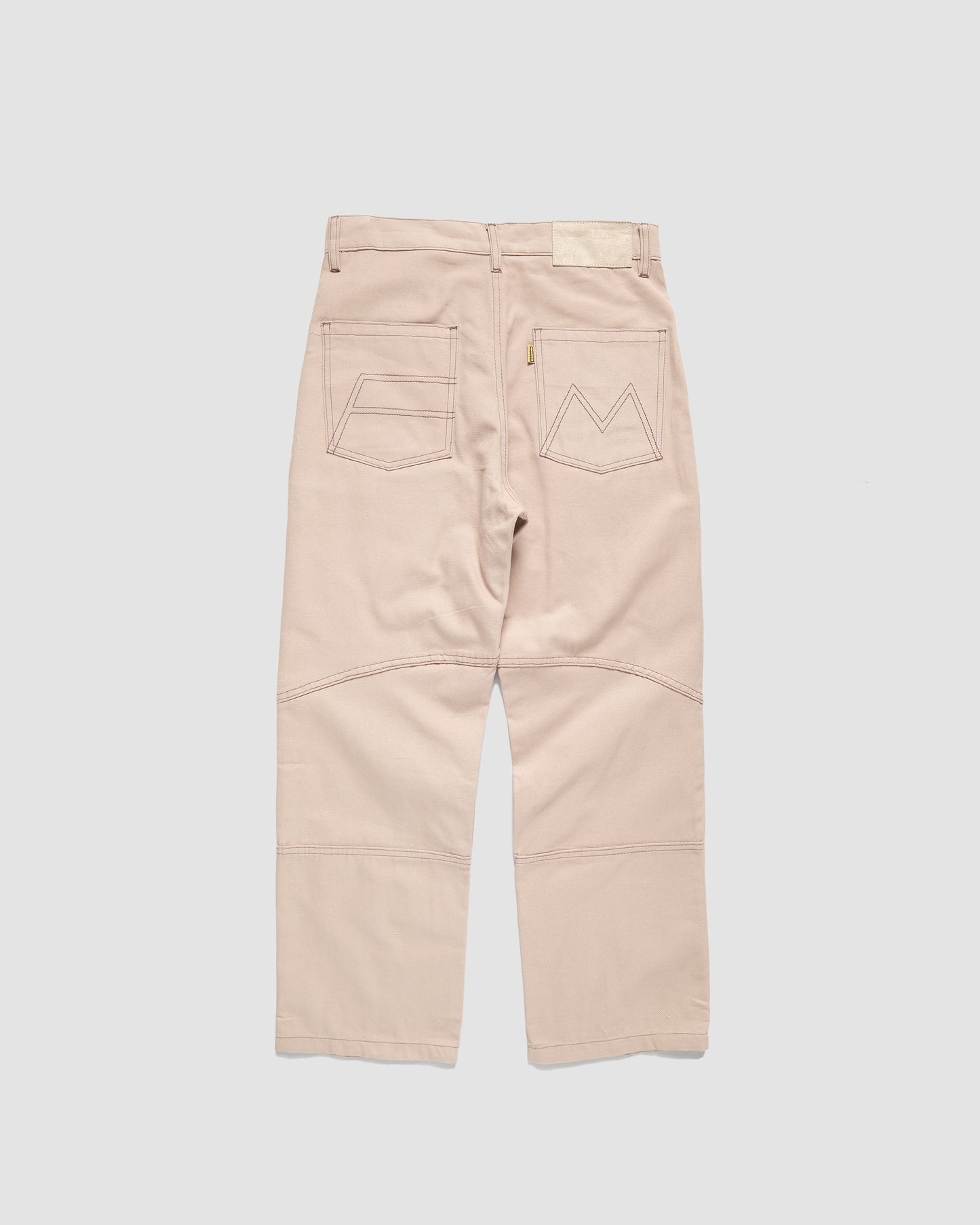 Beige Glide Canvas Pants