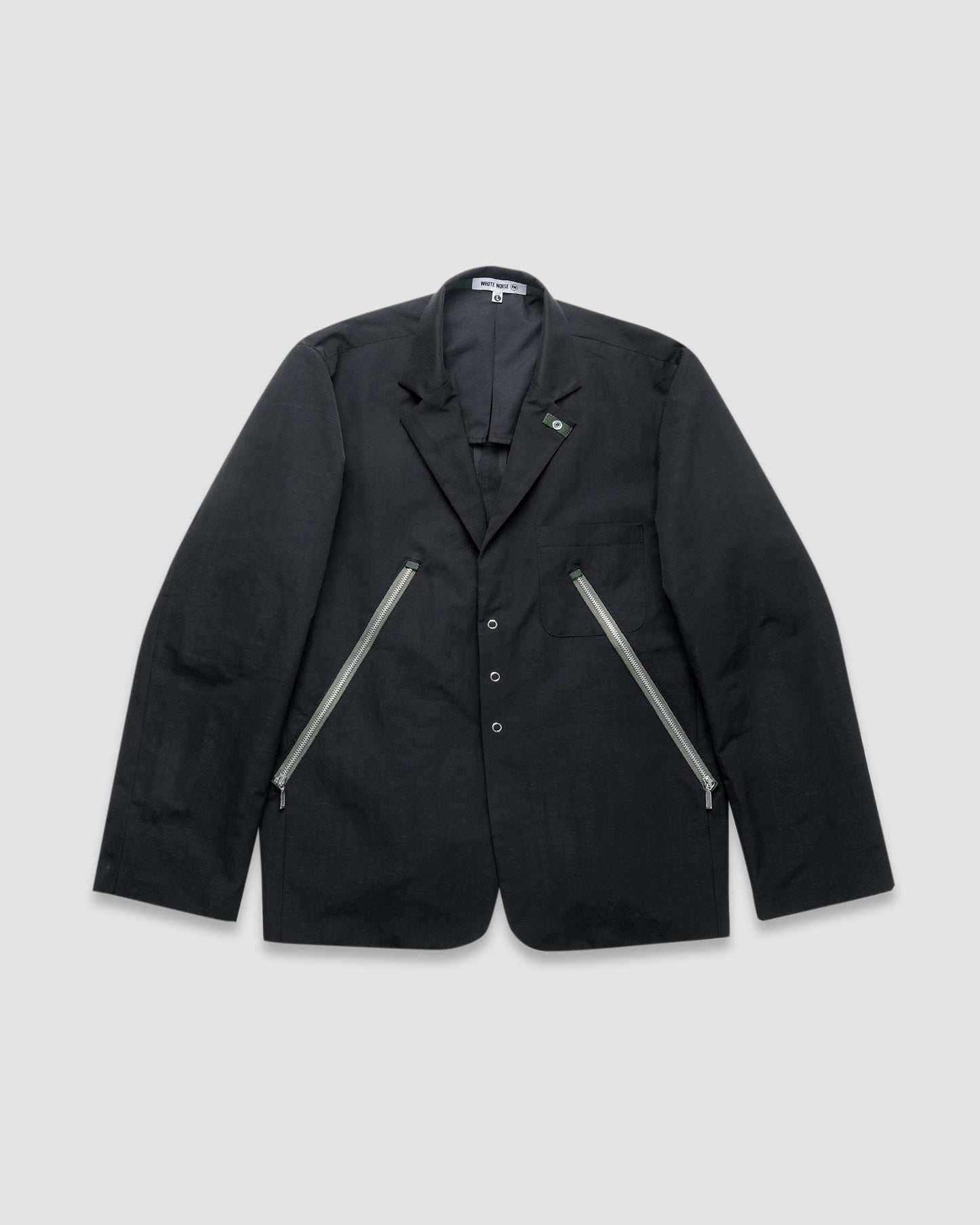 Slanted Blazer - Black