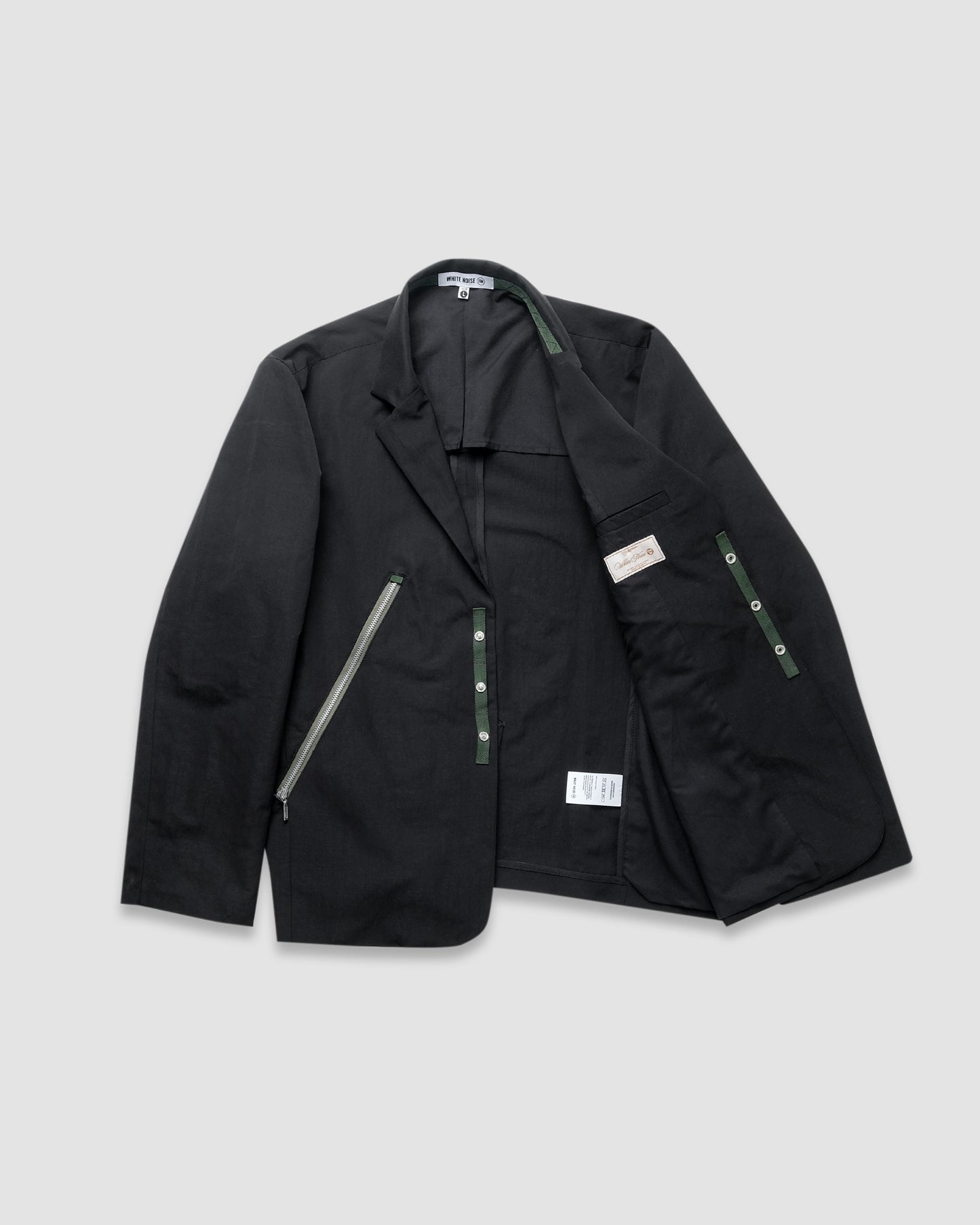 Slanted Blazer - Black