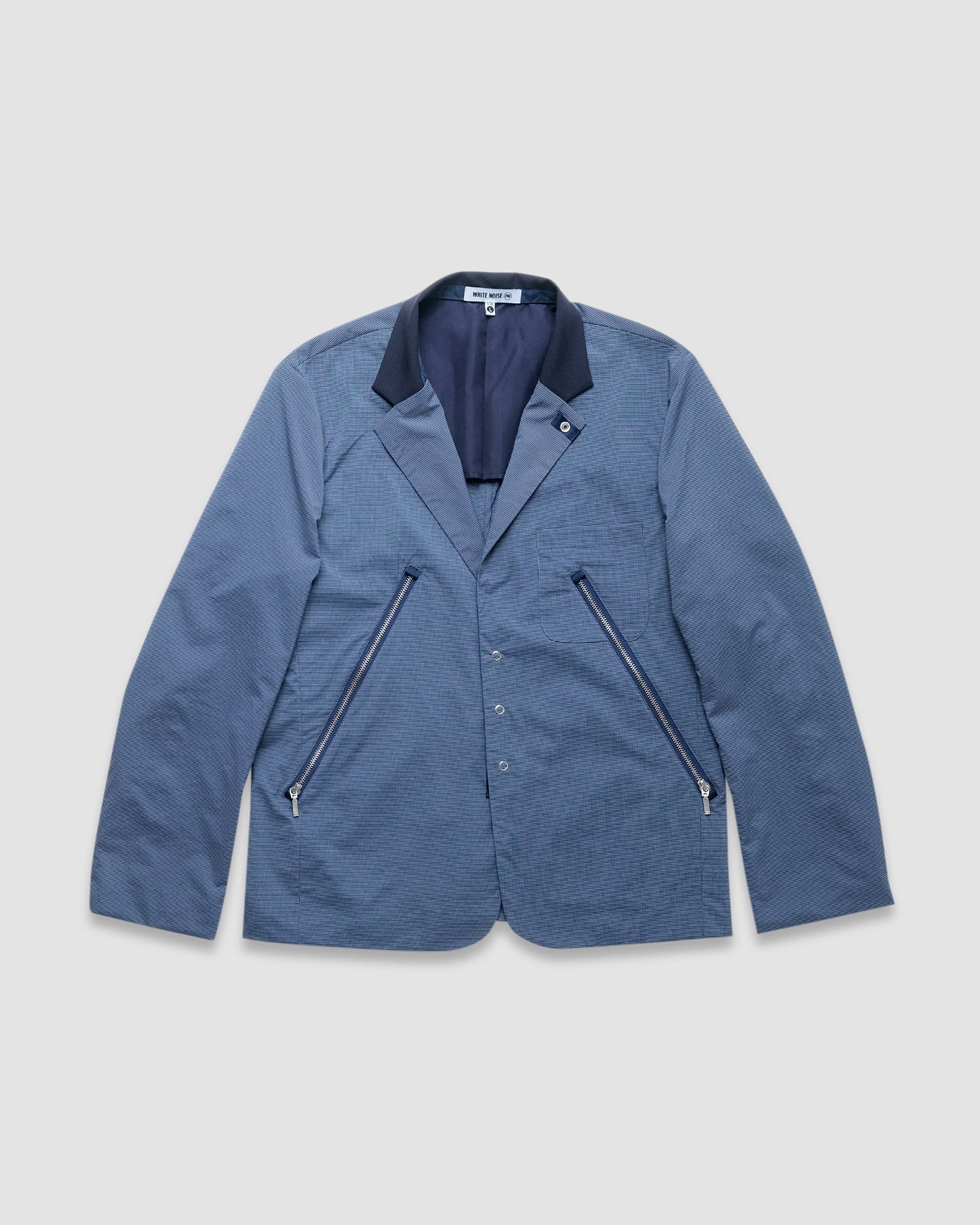 Slanted Blazer - Blue