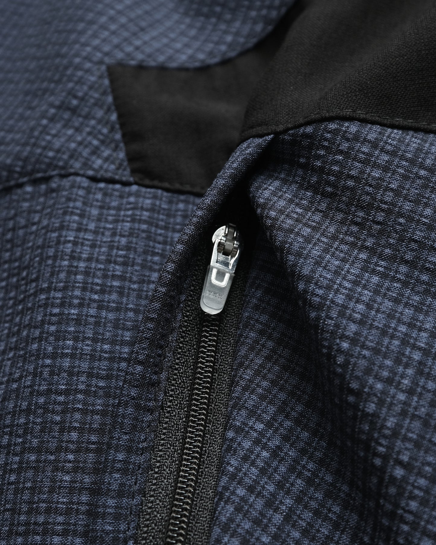 Taper Short Sleeve Button Up (Navy)