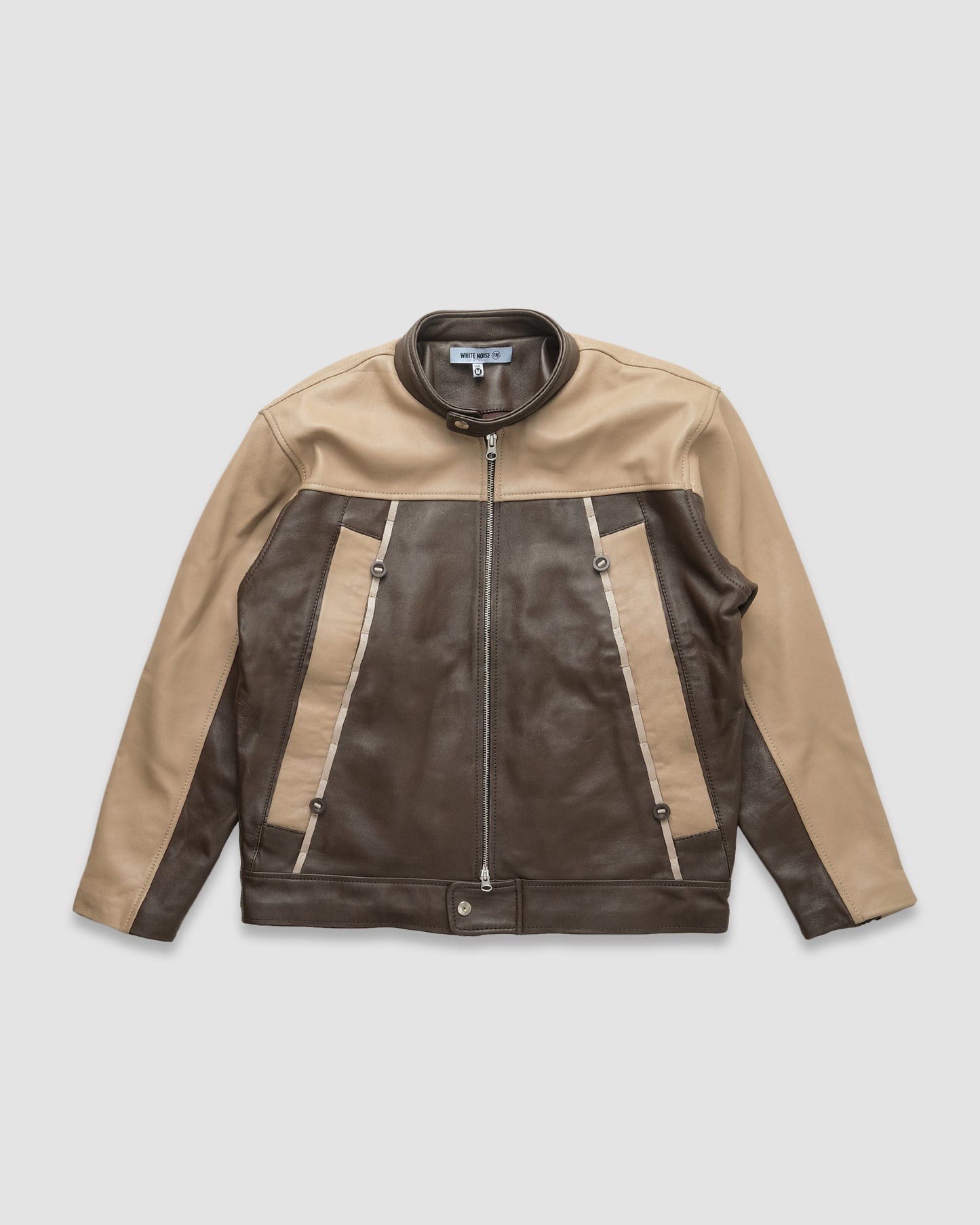 Flap Leather Rider Jacket