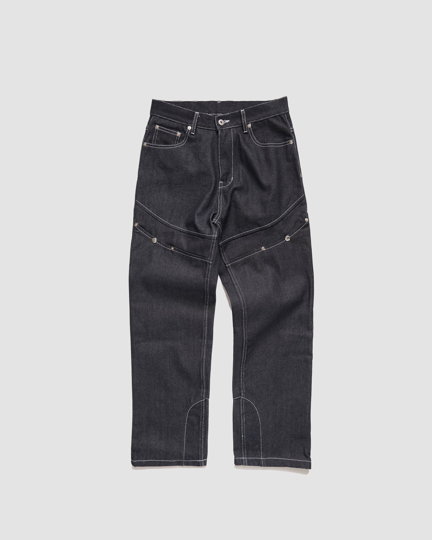 Sliced Raw Denim Pants