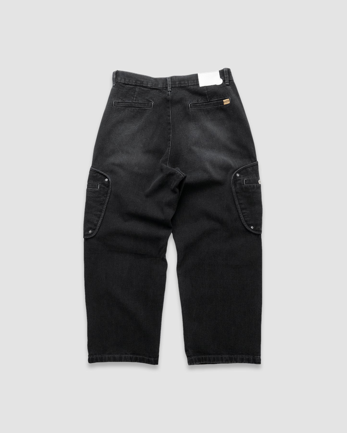 Box Cargo Denim Pants