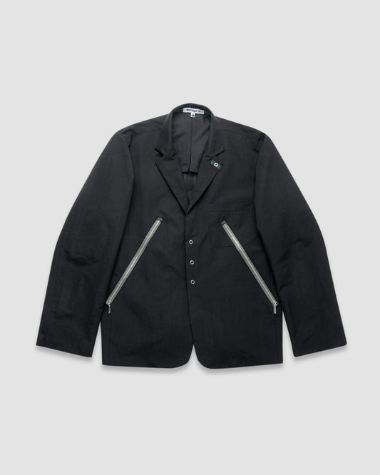 Slanted Blazer - Black
