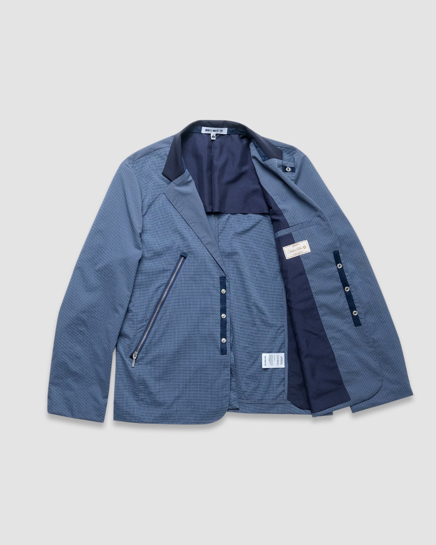 Slanted Blazer - Blue