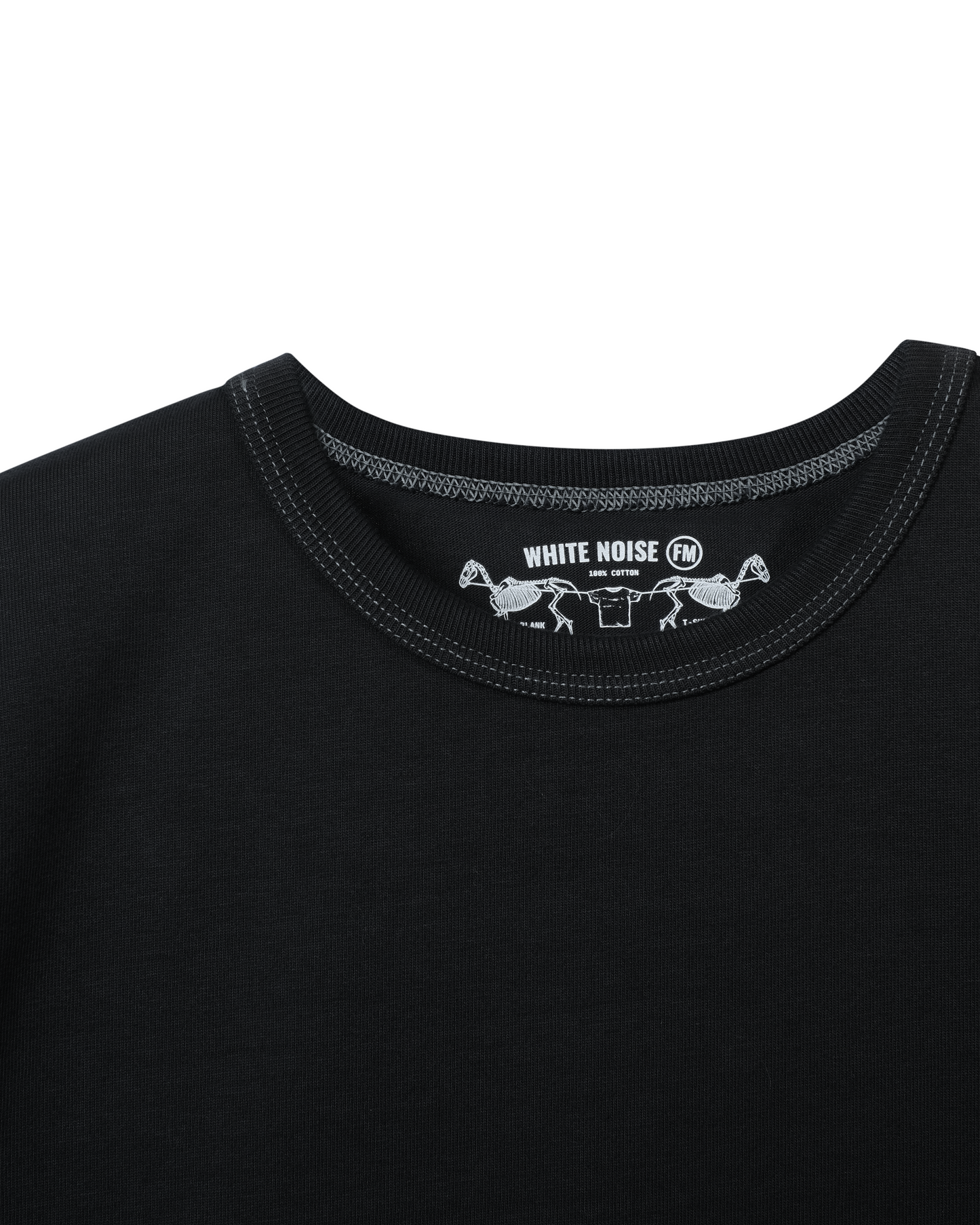 Fitted Tee ADV - Garment Dyed Charcoal