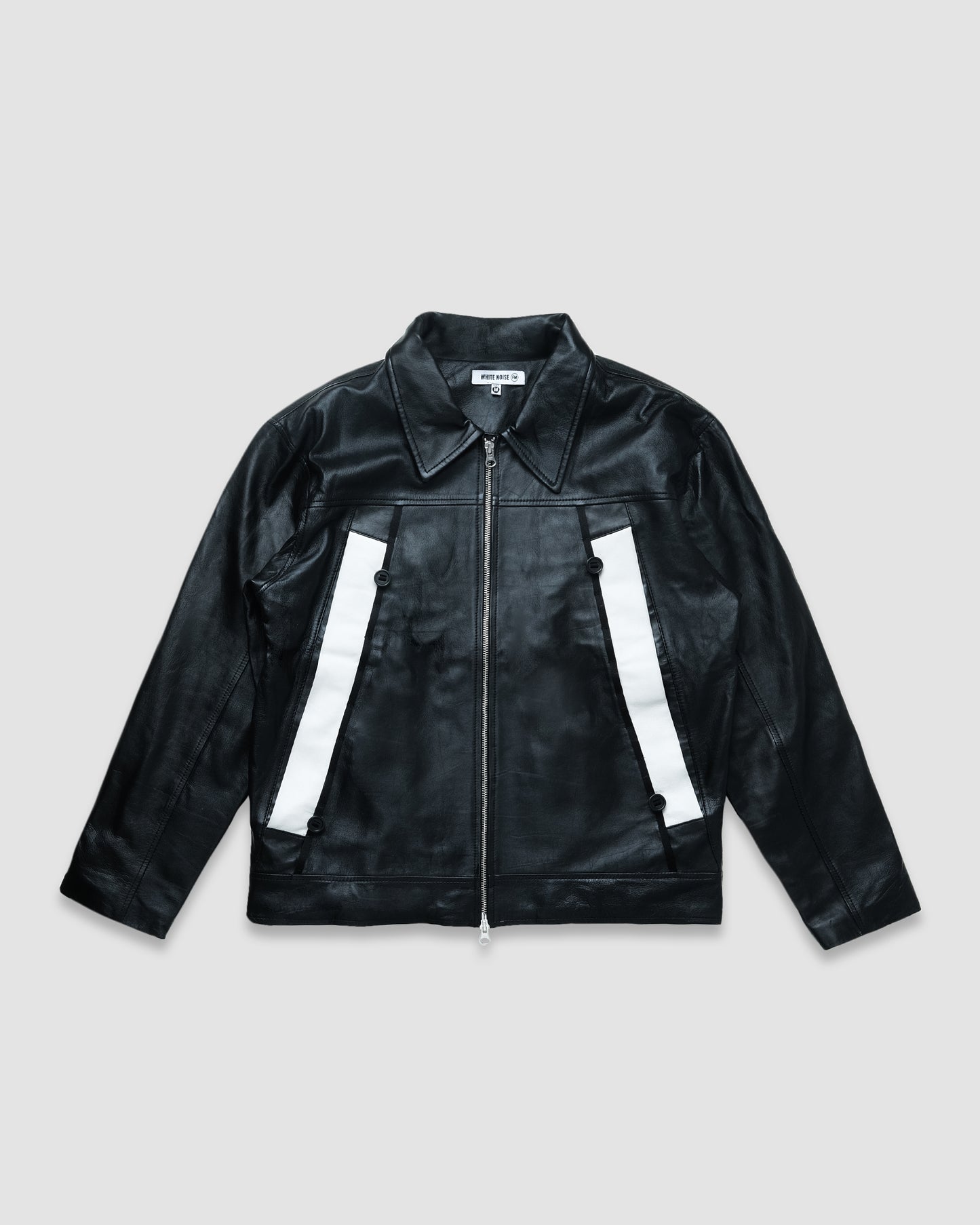 Flap Leather Chore Jacket