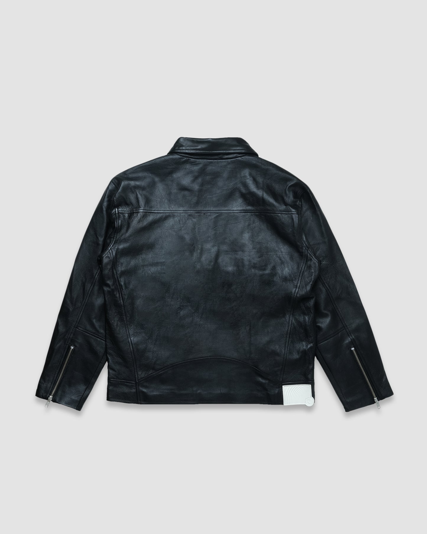 Flap Leather Chore Jacket