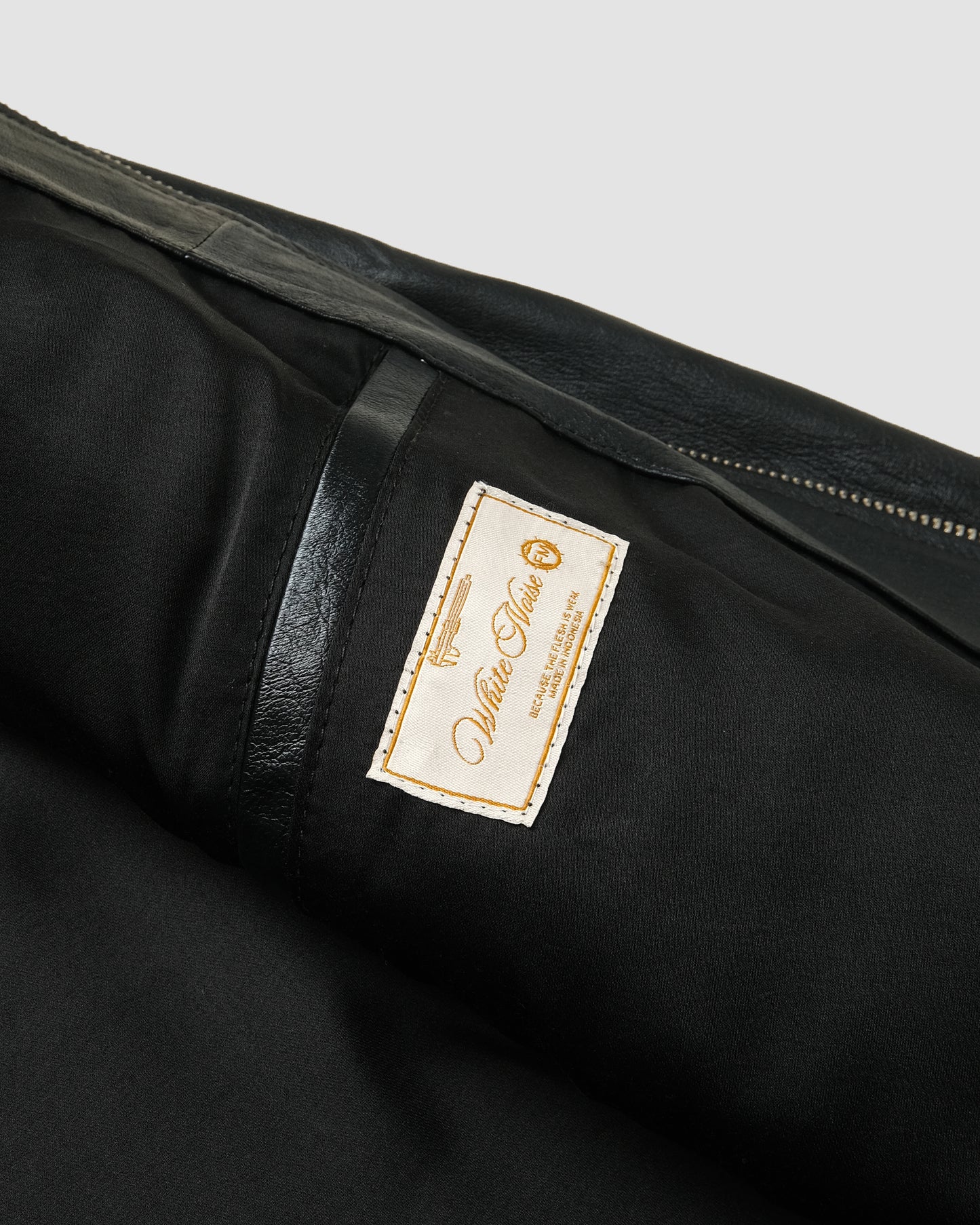 Flap Leather Chore Jacket