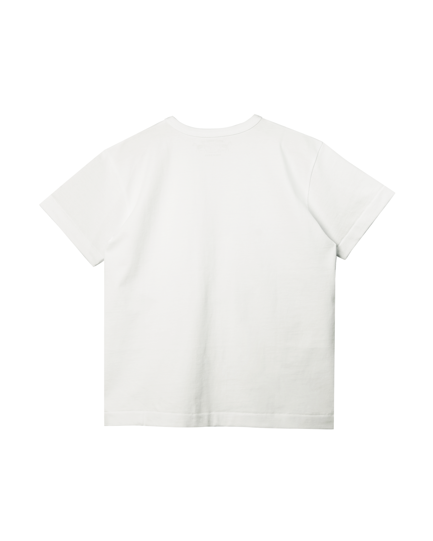 Fitted Tee ADV - Natural Cotton White