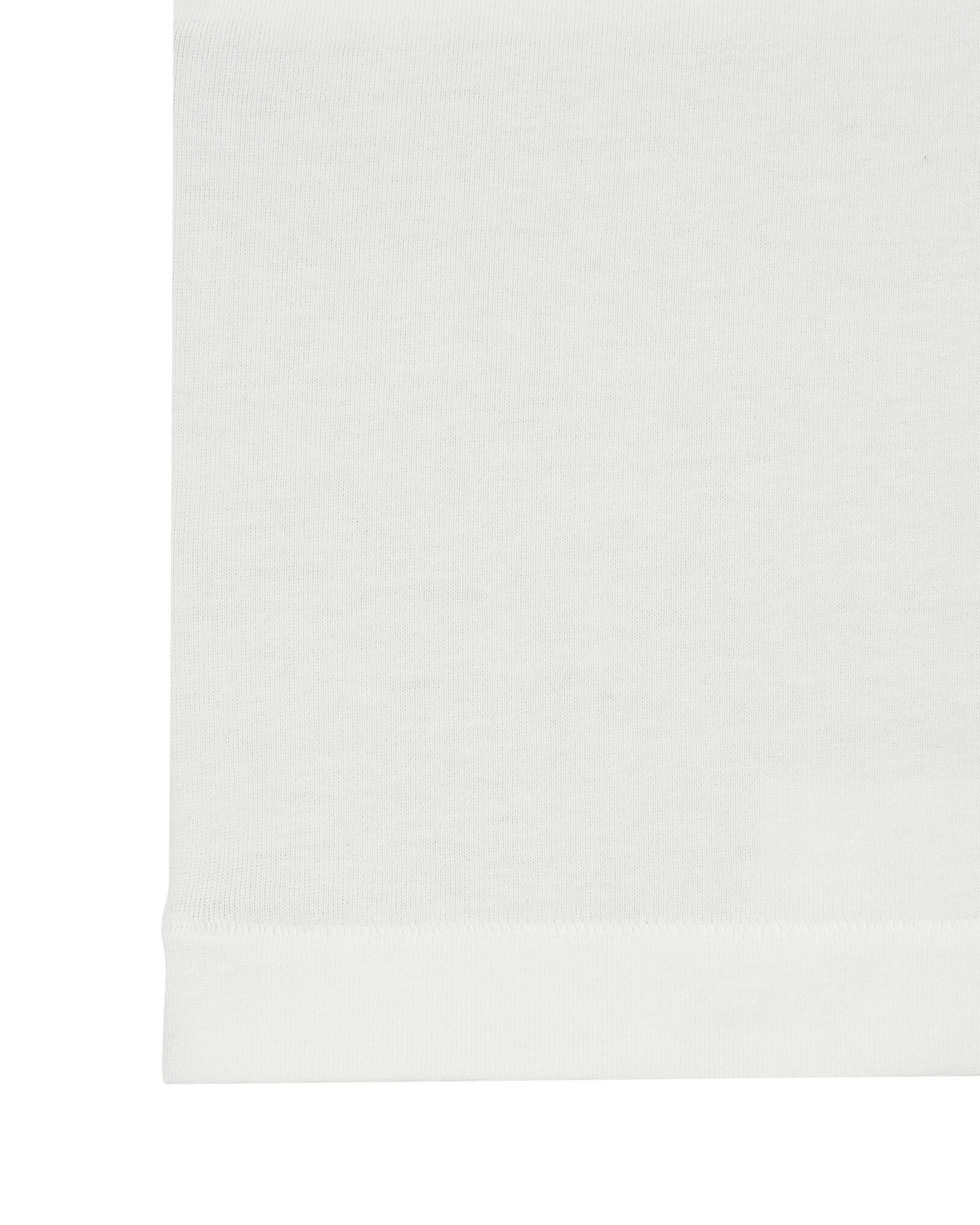Fitted Tee ADV - Natural Cotton White