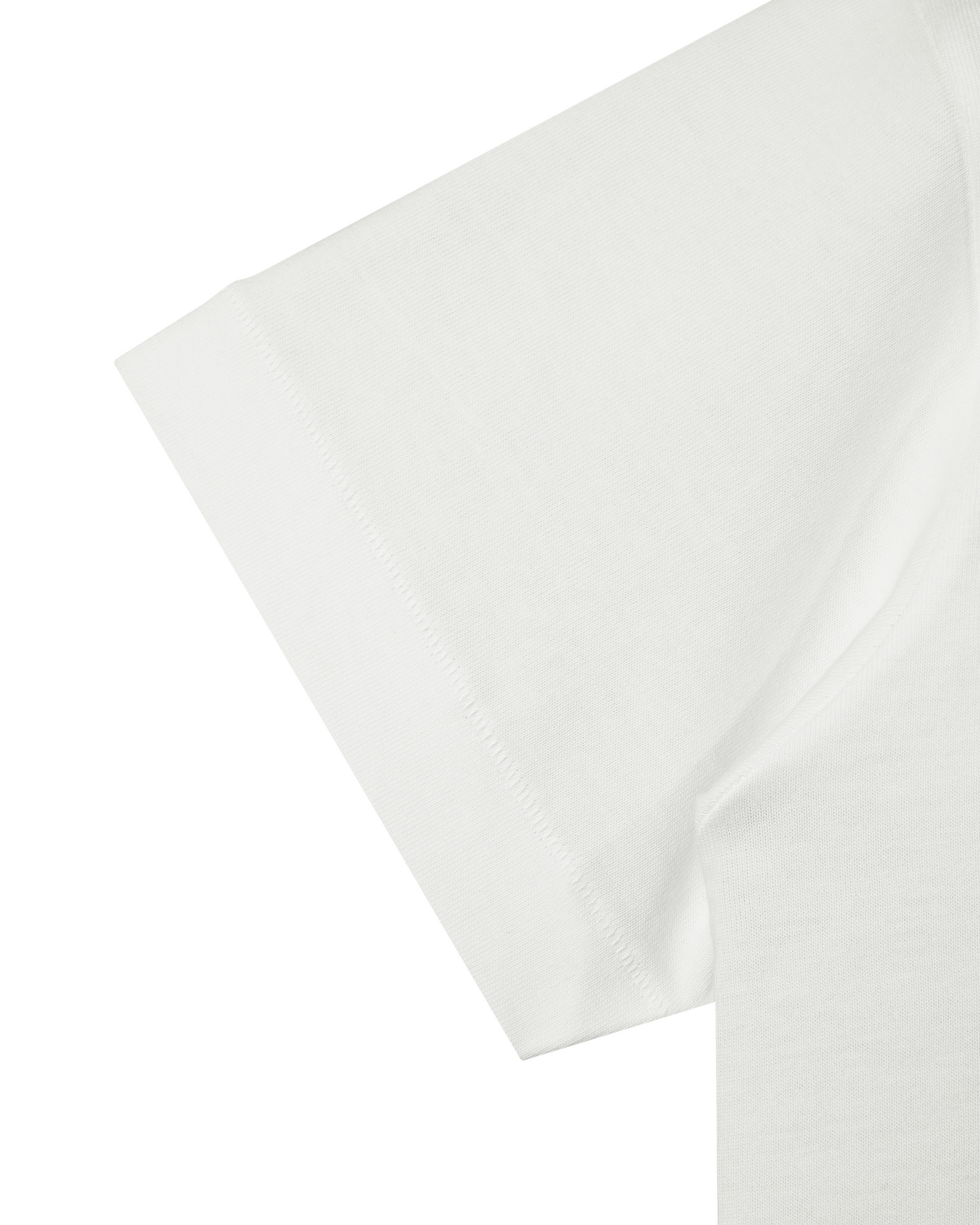 Fitted Tee ADV - Natural Cotton White
