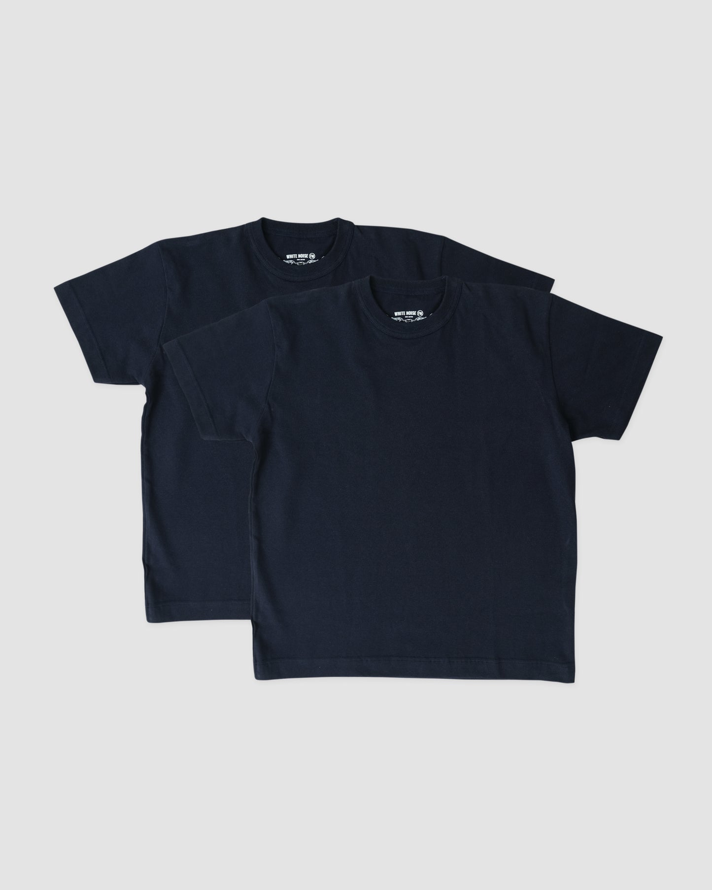 Fitted Tees - Pack of 2 (Navy)