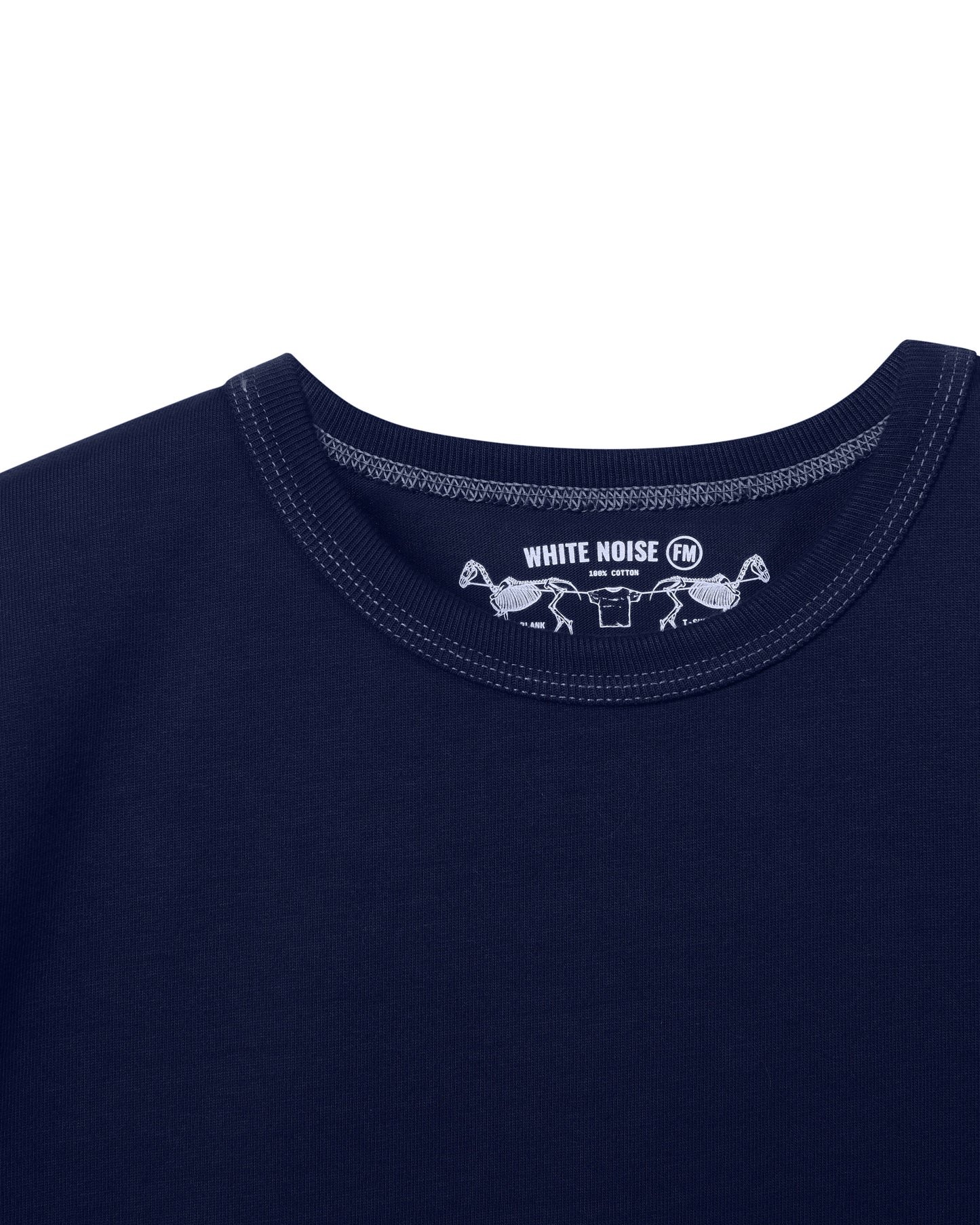 Fitted Tee ADV - Garment Dyed Navy