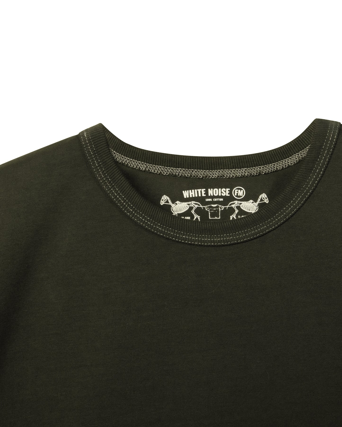 Fitted Tee ADV - Garment Dyed Burnt Olive